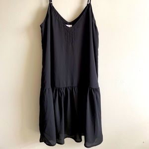 Black Mini A-Line Dress